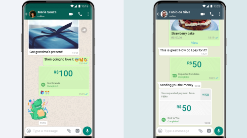 WhatsApp - công ty con của Facebook - ra mắt hệ thống thanh toán trong ứng dụng tại Brazil
