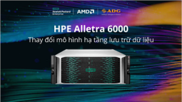 Nâng tầm trải nghiệm với giải pháp lưu trữ dữ liệu HPE Alltra 6000